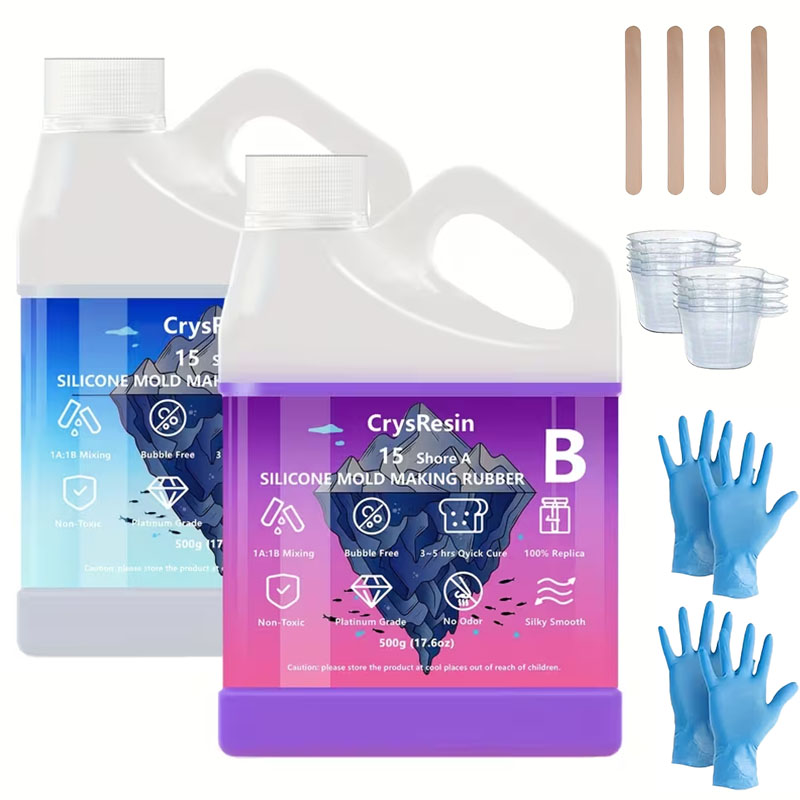 Candle Making Diy - 500ml 2 Bottles Liquid Silicone for