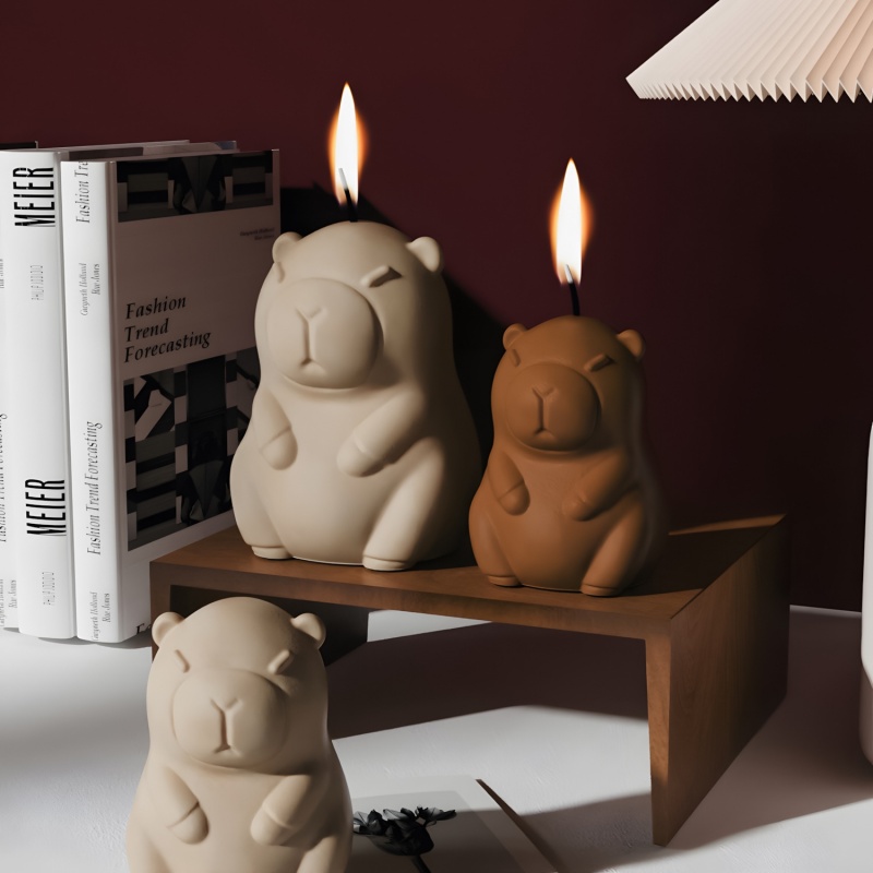 Capybara Pudding Baking Silico - Candle Making Diy review and price