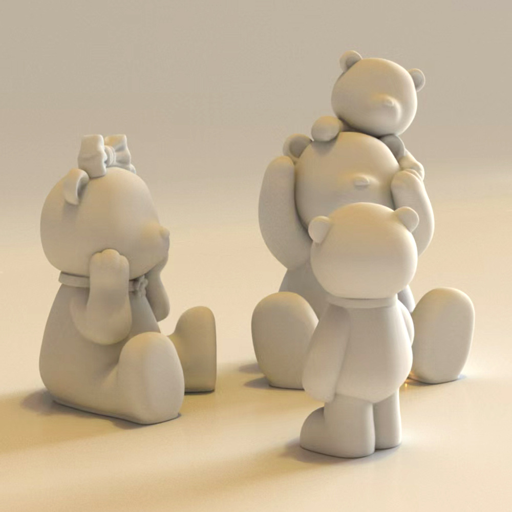 DIY Handmade 3D Bear Candle Si - Candle Making Diy review and price