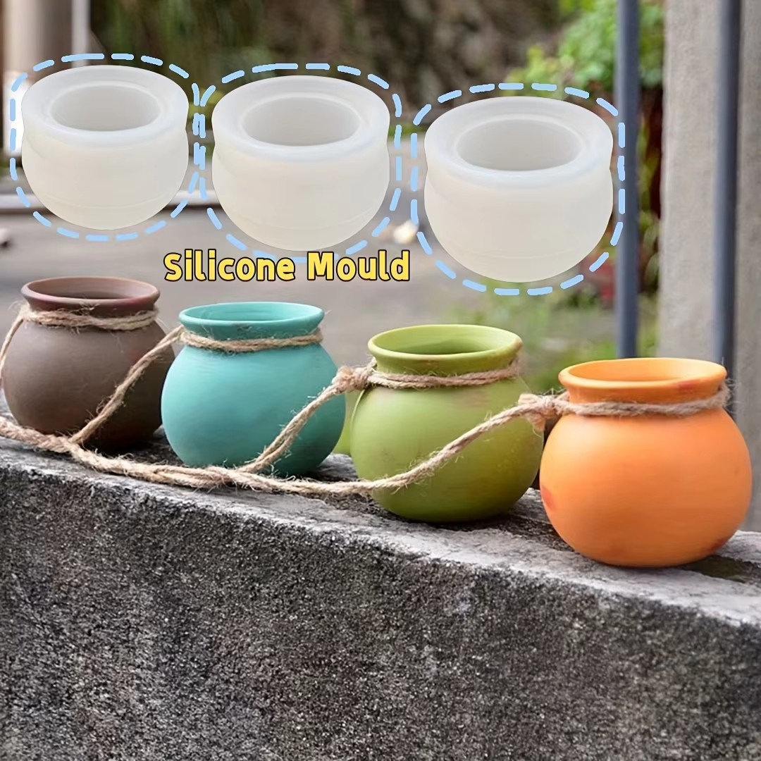 Silicone Flower Pot Molds, Res - Candle Making Diy review and price