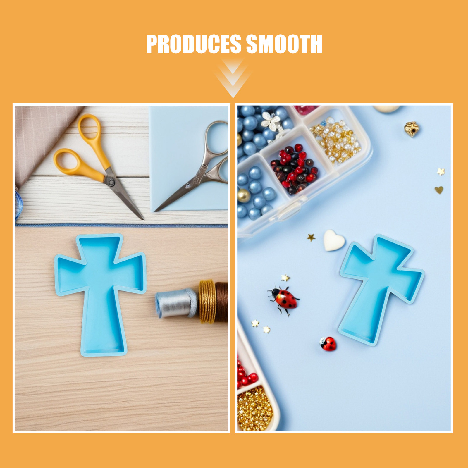 Cross Silicone Mold Silicone C - Candle Making Diy review and price