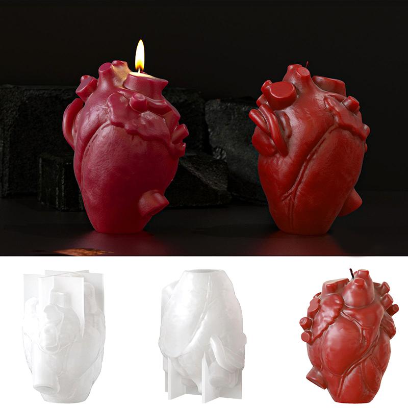 DIY Heart Shaped Candle Silico - Candle Making Diy review and price